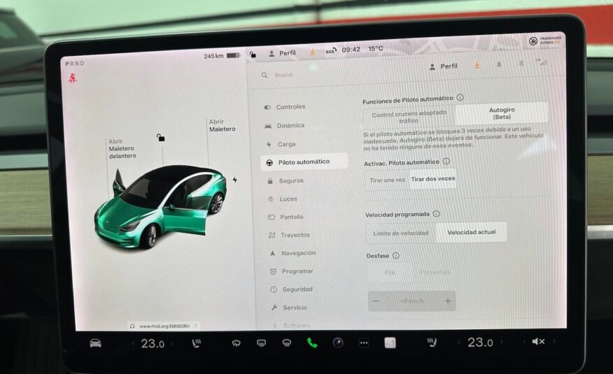 TESLA MODEL 3 ESTANDAR PLUS RWD